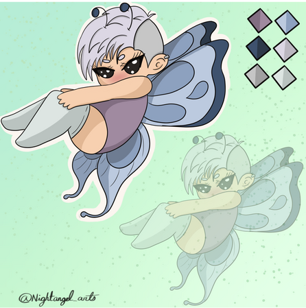 Butterfly chibi Butterfly chibi