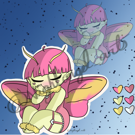 Rosy Maple Moth Rosy Maple Moth