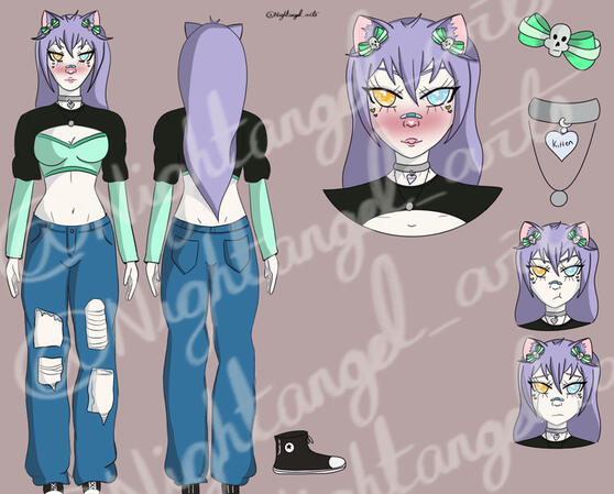 Cat Girl Adoptable